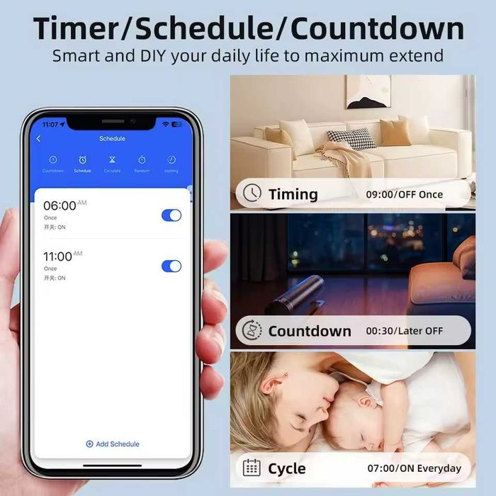 16a wifi interruptor inteligente casa inteligente