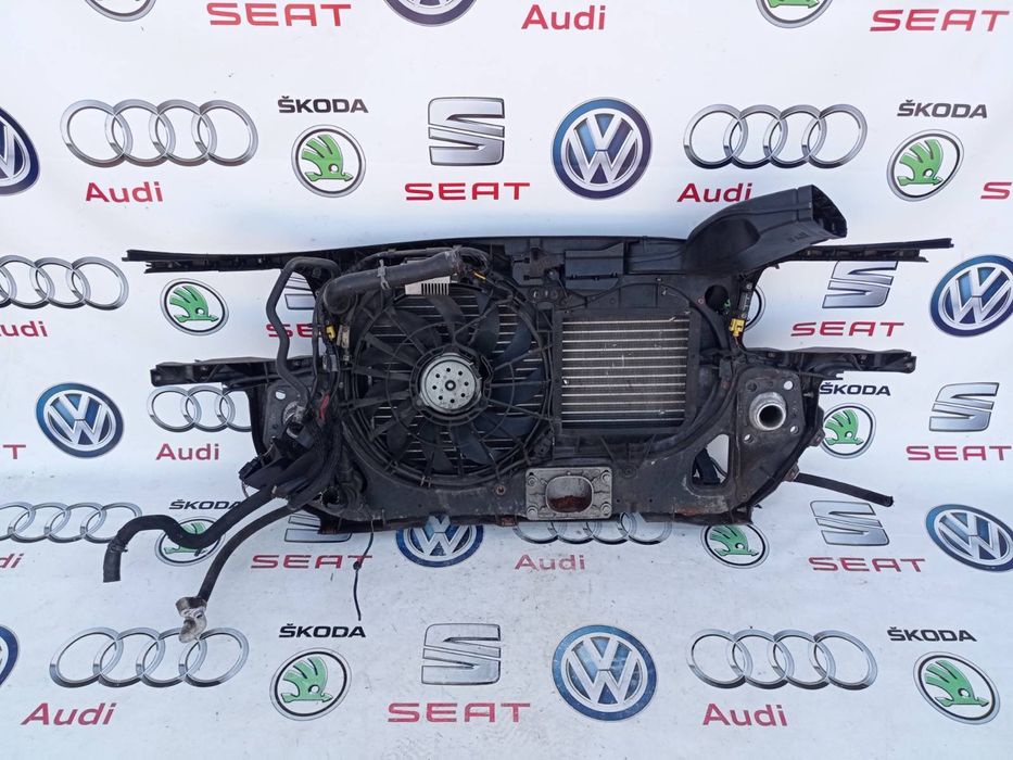 Капот фара телевізор радіатор вентилятор крило дифузор Audi A4 B7