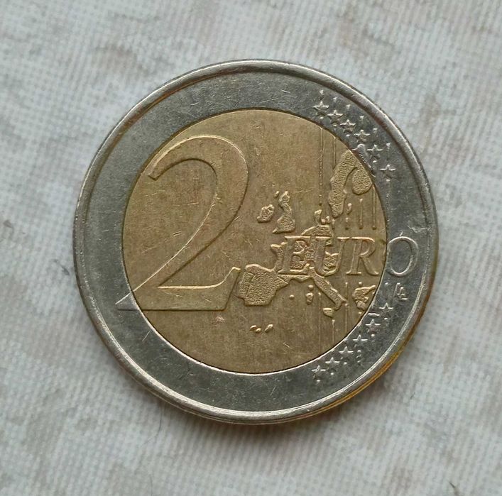 Moeda de 2 euros da Grécia