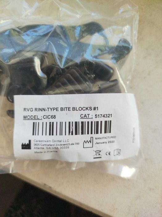 Bite Blocks Carestream RVG Rinn-Type #1 - NOVOS