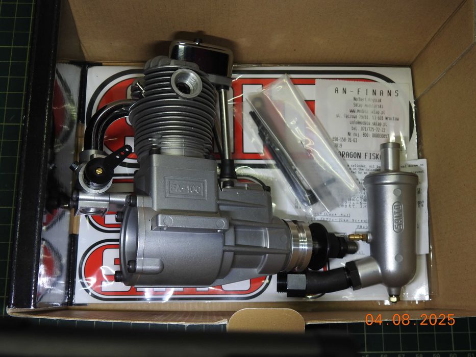 Silnik modelarski RC Saito FA-100