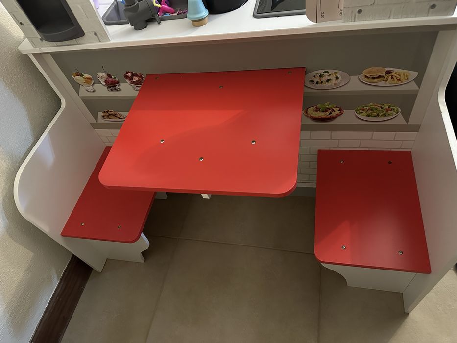 Cozinha de madeira / Restaurante