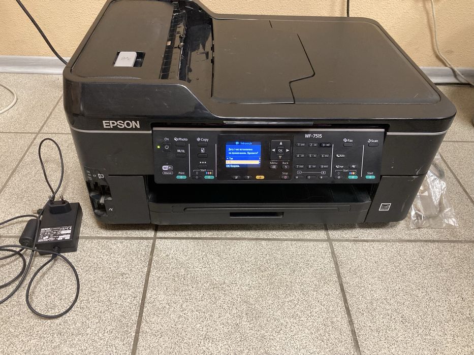 Мфу epson wf-7515 под ремонт или на запчасти