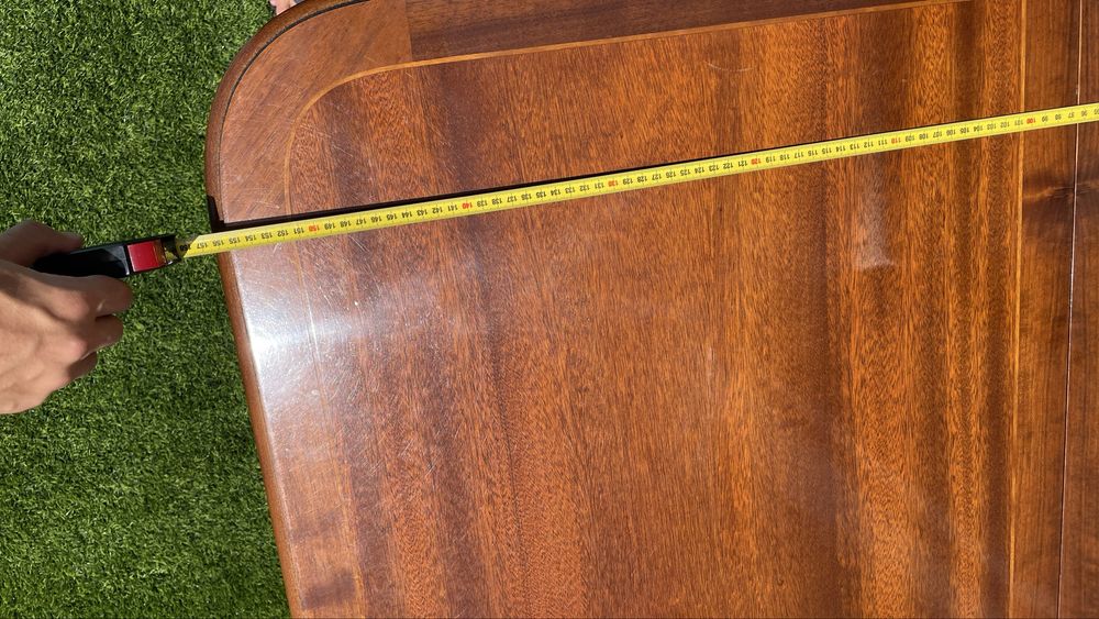 Mesa de Jantar com Abas em Madeira - Estilo Clássico / Consola