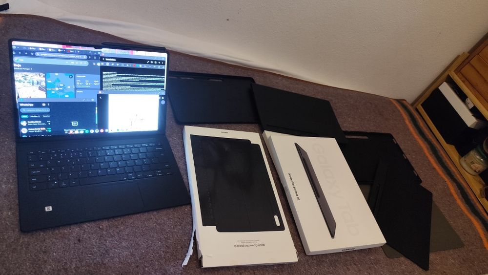 Samsung Galaxy Tab S8 Ultra com teclado + spen + capa original
