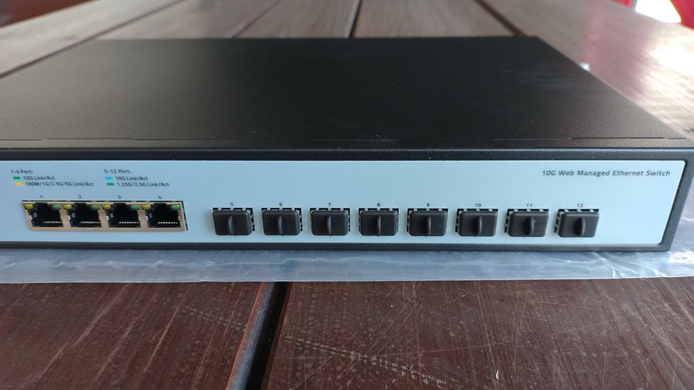 Switch SODOLA 12 portów 10G, 10Gb/s, SFP+, przełącznik