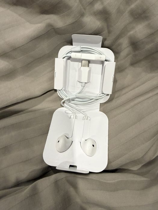 Таипси наушники USB C type-C earpods apple оригинальные проводные новые наушники