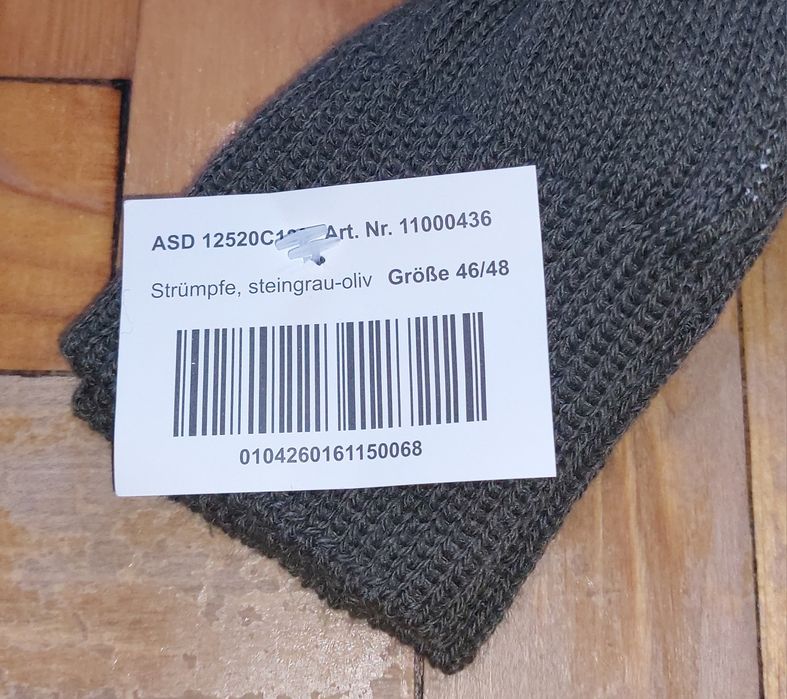 Теплі носки арміїї Німеччини, Бундесвер