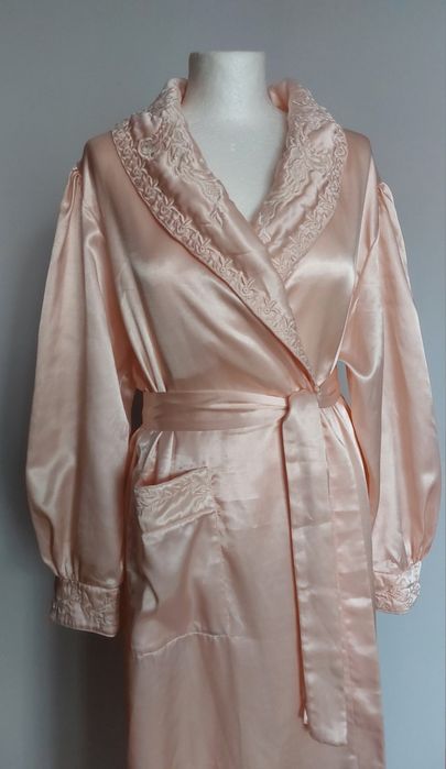 Szlafrok princess typu silk haft