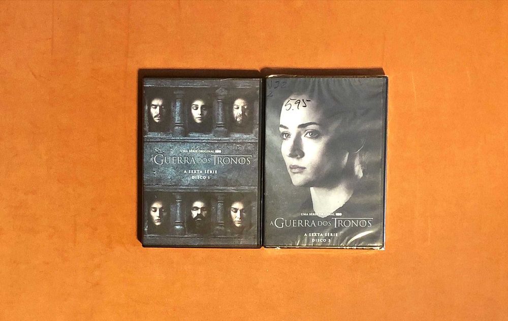 SÉRIE DVD [5€ cada] A Guerra dos Tronos Game of Thrones GOT Gelo Fogo
