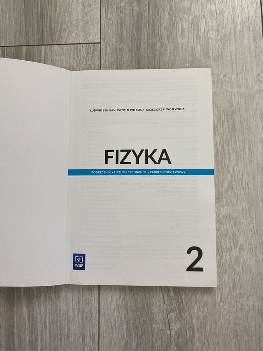 Podręcznik fizyka 2 wsip zakres podstawowy