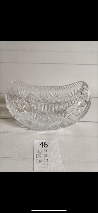 Sprzedam krysztaly z PRL-u