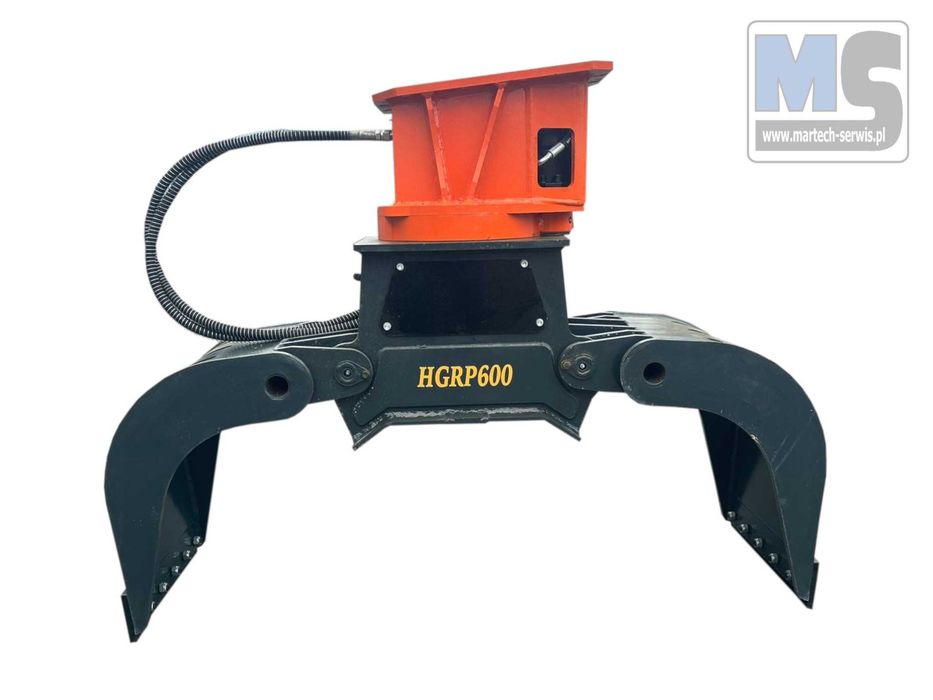 Chwytak sortujący wyburzeniowy z obrotem hydraulicznym 500kg 9-14t