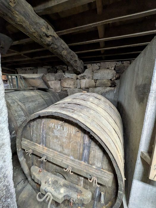 Barril para vinho com mais de 100 anos