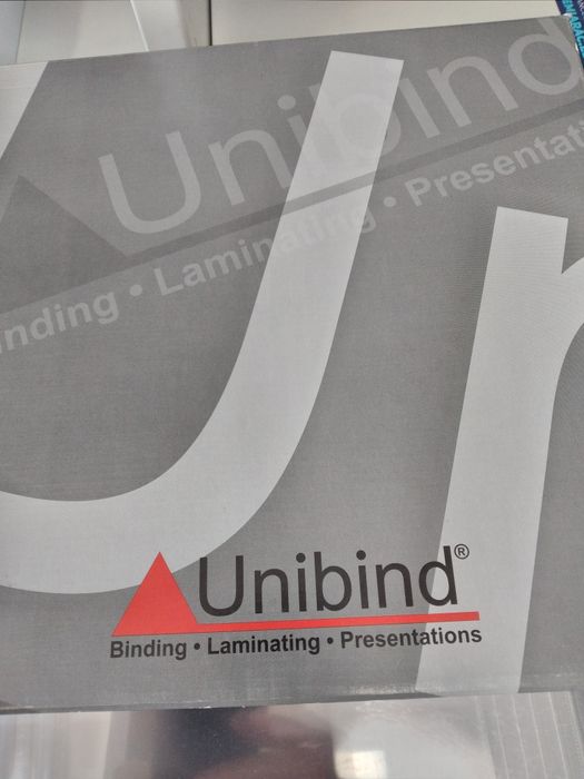 Okładki do termobindownicy Unibind Steel Crystal granatowe
