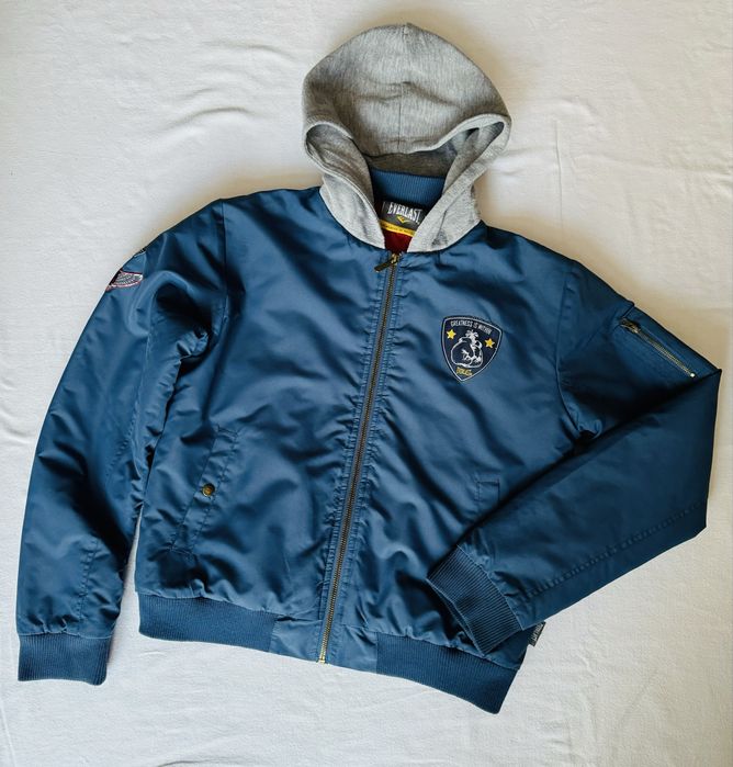 Куртка-бомбер з капюшоном everlast для хлопця 11-13 років