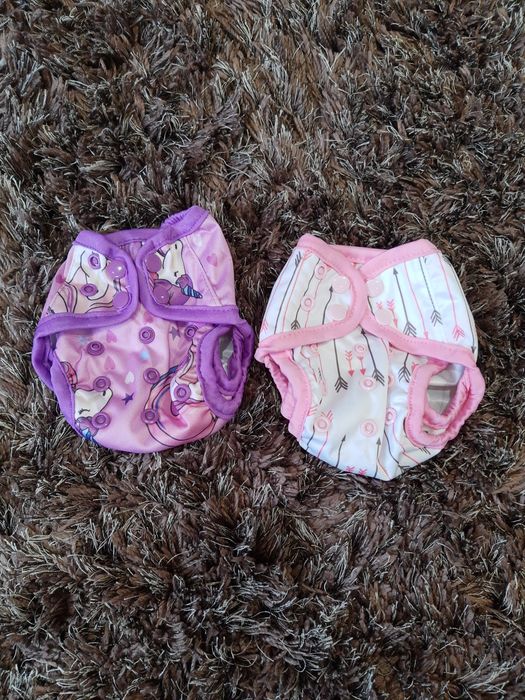 Nowy otulacz nb newborn PUL dla dziewczynki