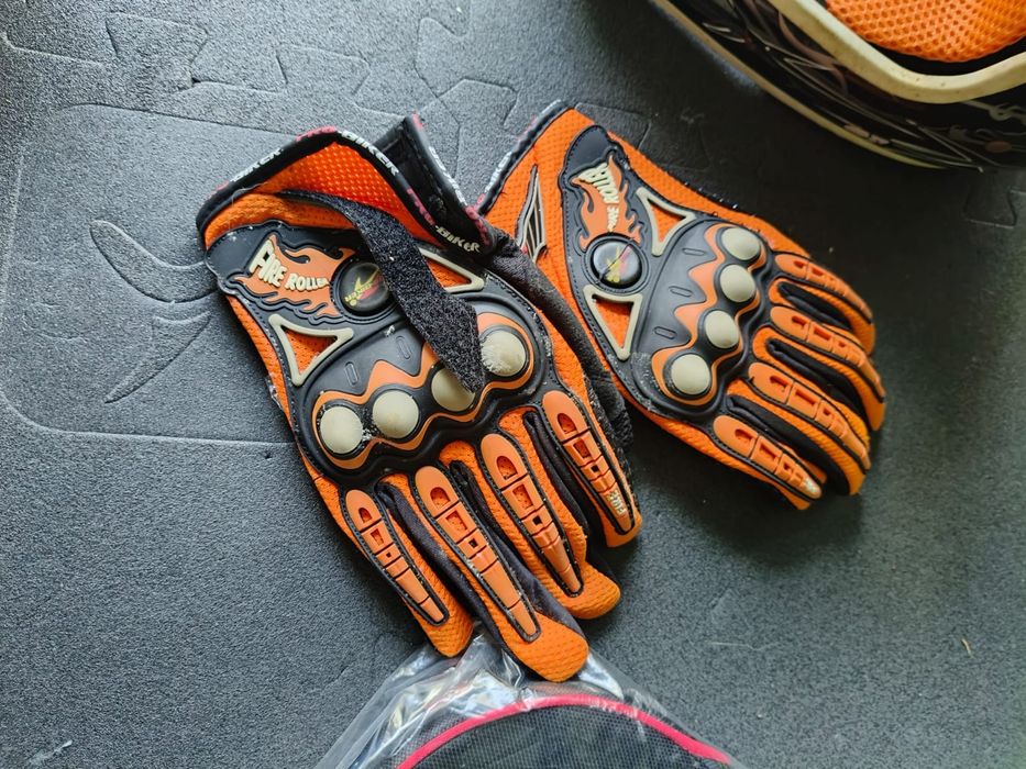 Luvas criança para moto, trotinete.
