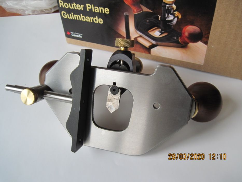 Рубанок грунтубель (ручной фрезер) Veritas Router Plane (Stanley)