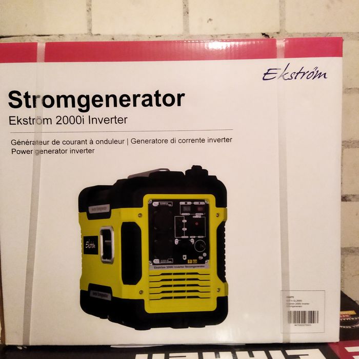 Генератор бензиновий інверторний Ekstrom 2000i