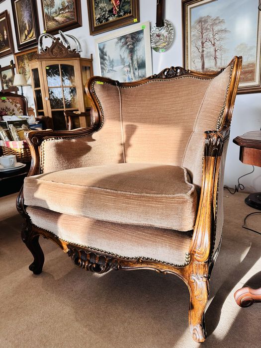 Komplet dwóch foteli w stylu ludwikowskim :)