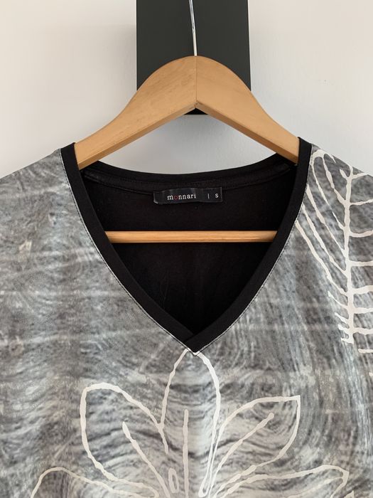 Bluzka wzory nadruk basic Monnari