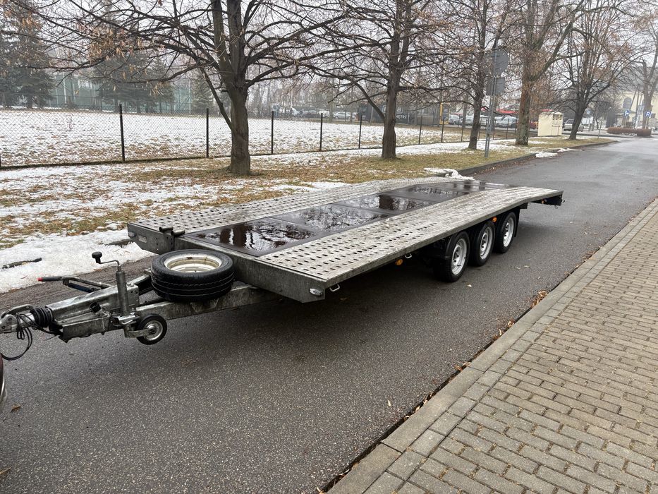 Przyczepa laweta 6m DMC 3500 Niewiadów Bus