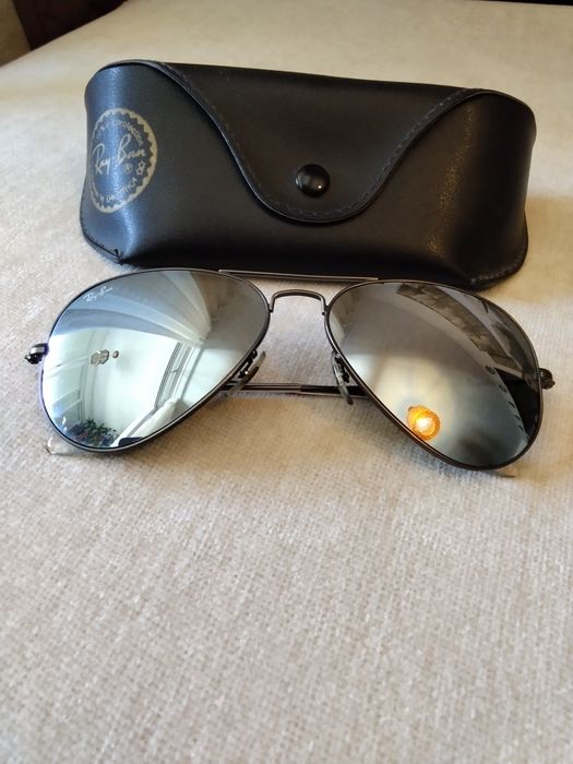 Óculos de sol RAY BAN estilo AVIATOR - AVIADOR- versão limitada espelhada ORIGINAL