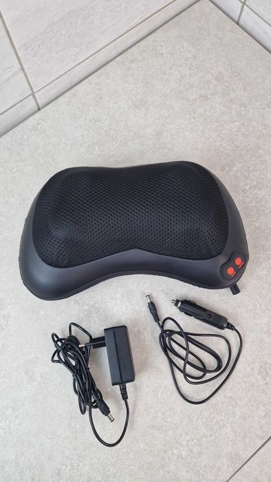 Masażer poduszka grzanie kark plecy