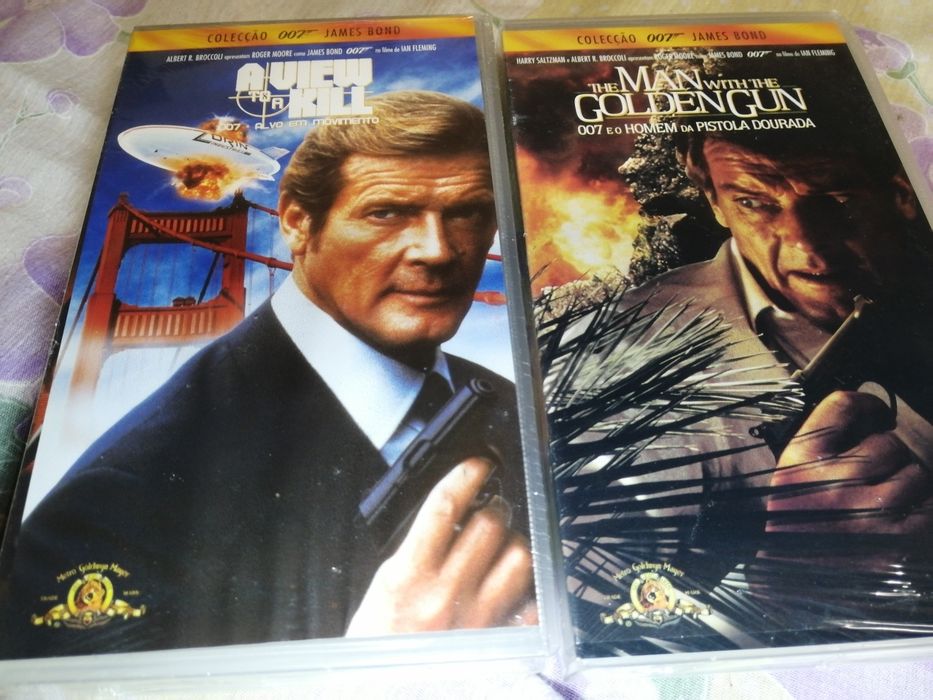 Cassetes de Video Colecção "007 James Bond"