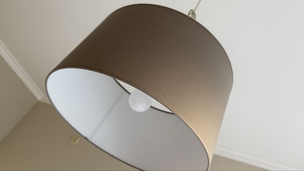 Candeeiro de tecto suspenso tela