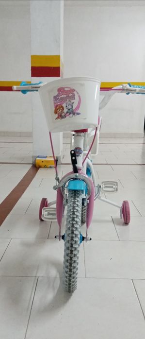 Bicicleta criança Patrulha Para Skye 12" Toimsa 1281 + Capacete