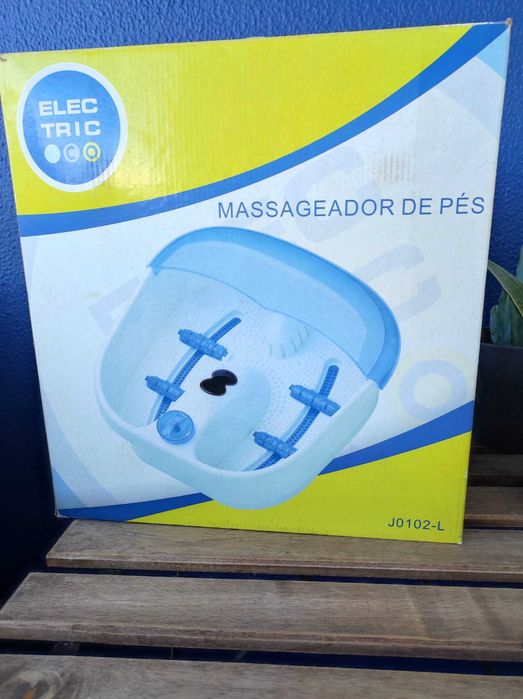 Massajador de Pés Electric J0102-L – Novo, Nunca Usado