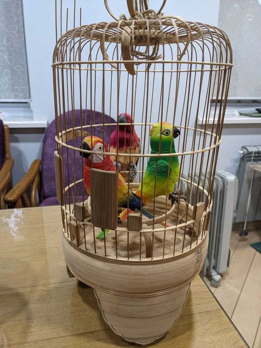 Клетка для птички. Вьетнам. Бамбук