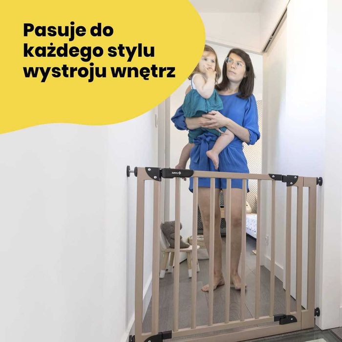 Safety 1st Drewniana Bramka Zabezpieczająca 73-80