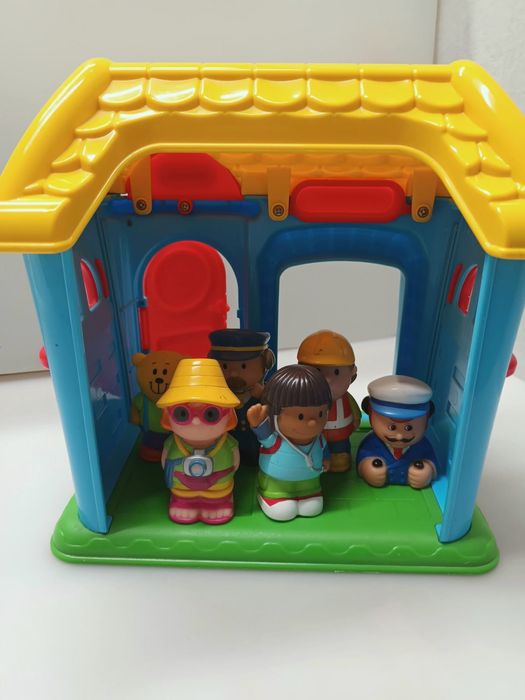 Little tikes zabawka poczta domek + ludziki people figurki  dumel elc
