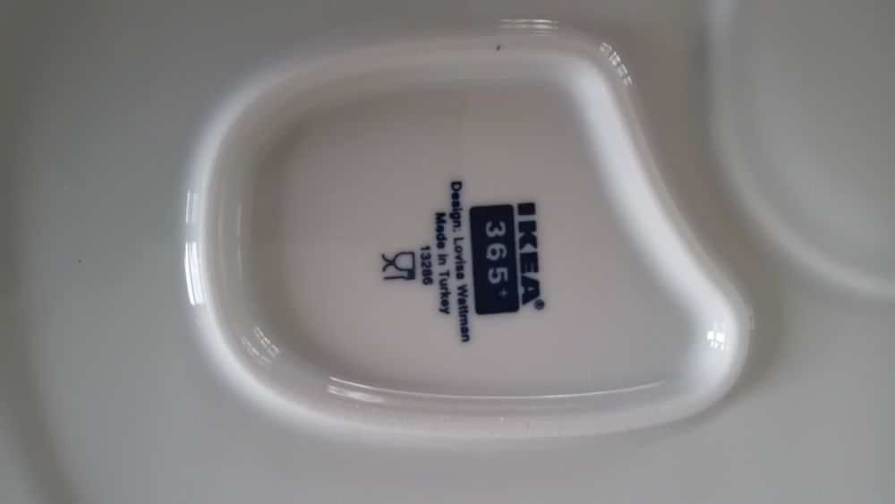 Taca tacka talerz ikea. Biały prostokątny