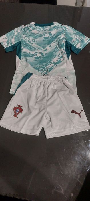 Camisola portugal crianca [com calcoes]varios tamanhos