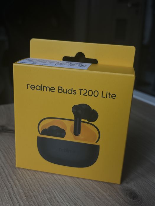 Słuchawki bezprzewodowe REALME BUDS T200 LITE - NOWE