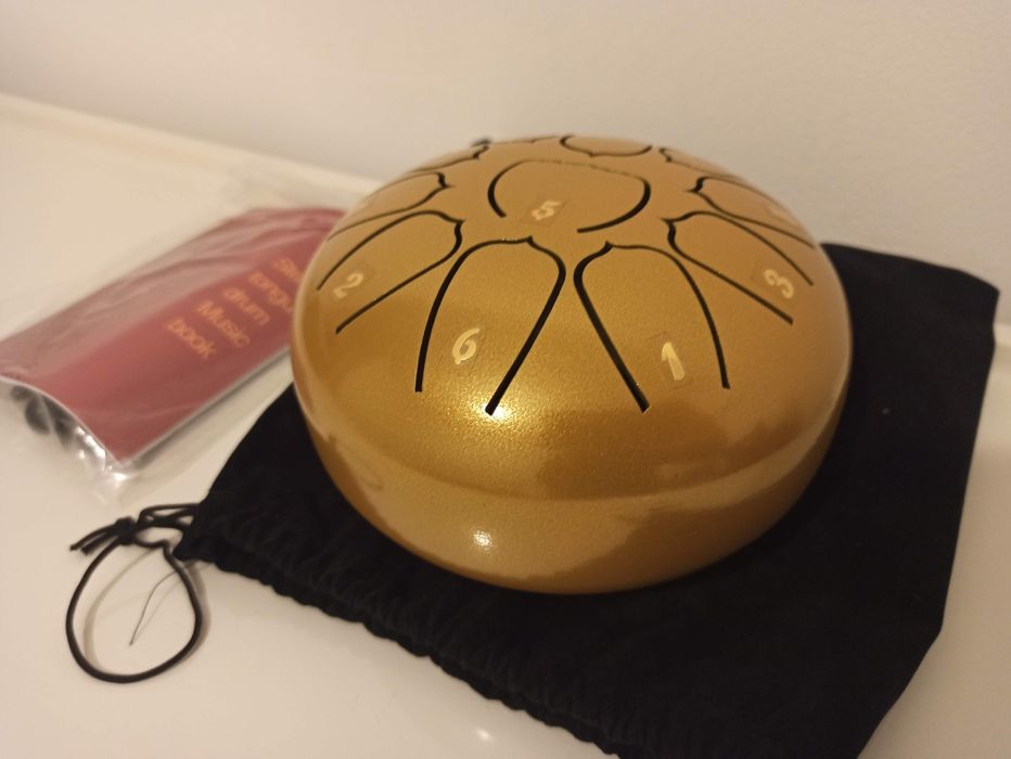 Steel tongue instrumento musical percussão