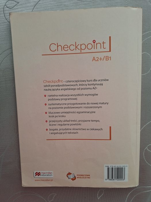 Checkpoint  a2+/b1