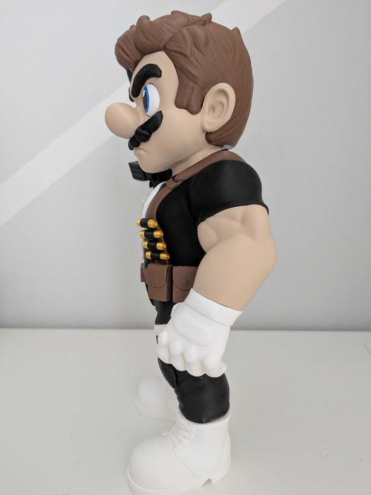 Fanart de Mario x Punisher