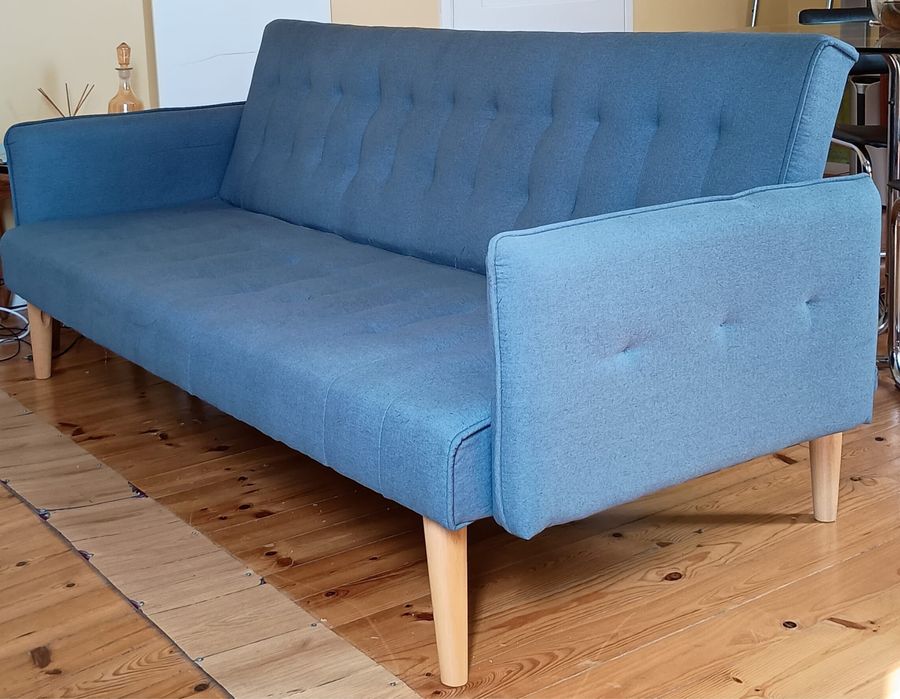 Sofá Cama Azul clic clac