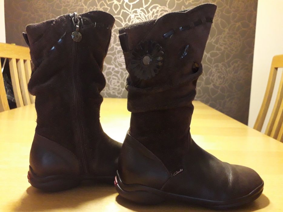 Clarks Daisy kozaczki buty roz. 10,5 / 28 29 / 18,5cm !