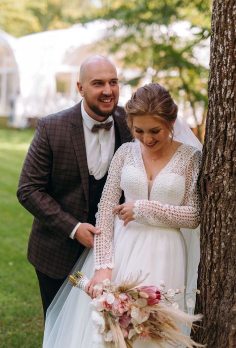 Весільна сукня, розмір M, 46, стан ідеал