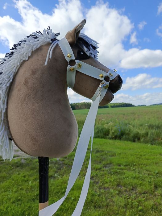 Kantar dla hobby horse A4 z odpinanymi wodzami