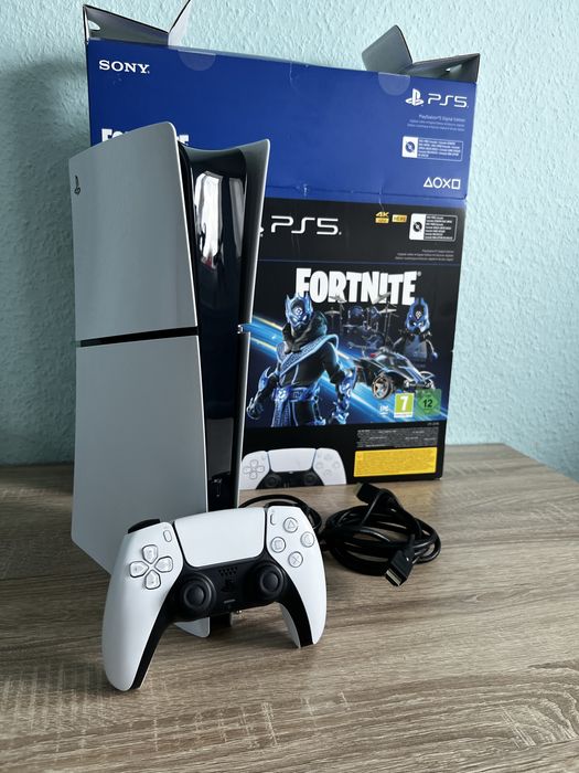 #1964 playstation 5 slim digital ps5 CFI-2016 konsola pad kontroler pudełko zestaw