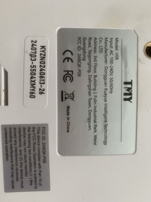 Проектор TMY model :v08 1080P Full HD