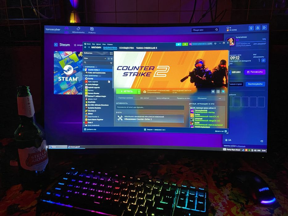 Игровой компьютер rtx 3060, ryzen 5 3600