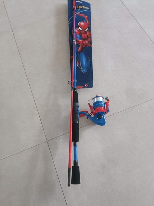 Spinning Dla Dzieci Wędka i Kołowrotek - Disney Marvel Spider-Man